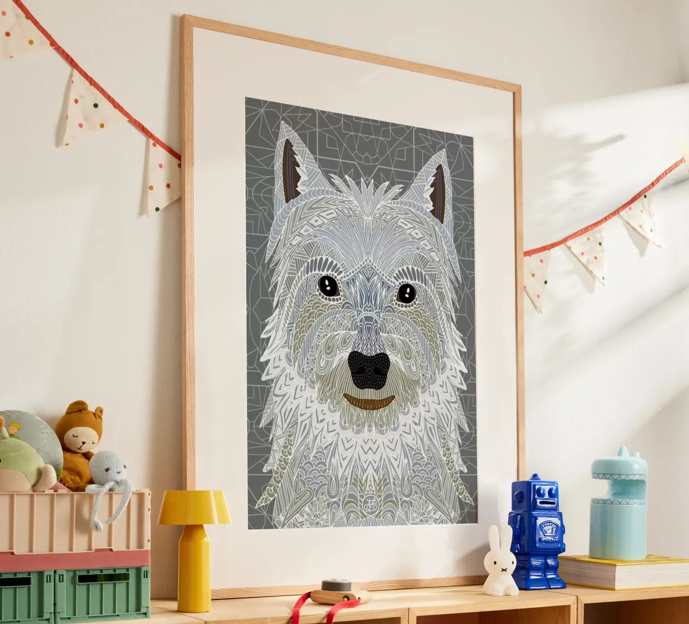 Westie poster da Angelika Parker