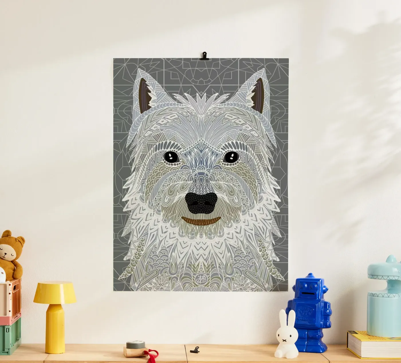 Westie poster da Angelika Parker