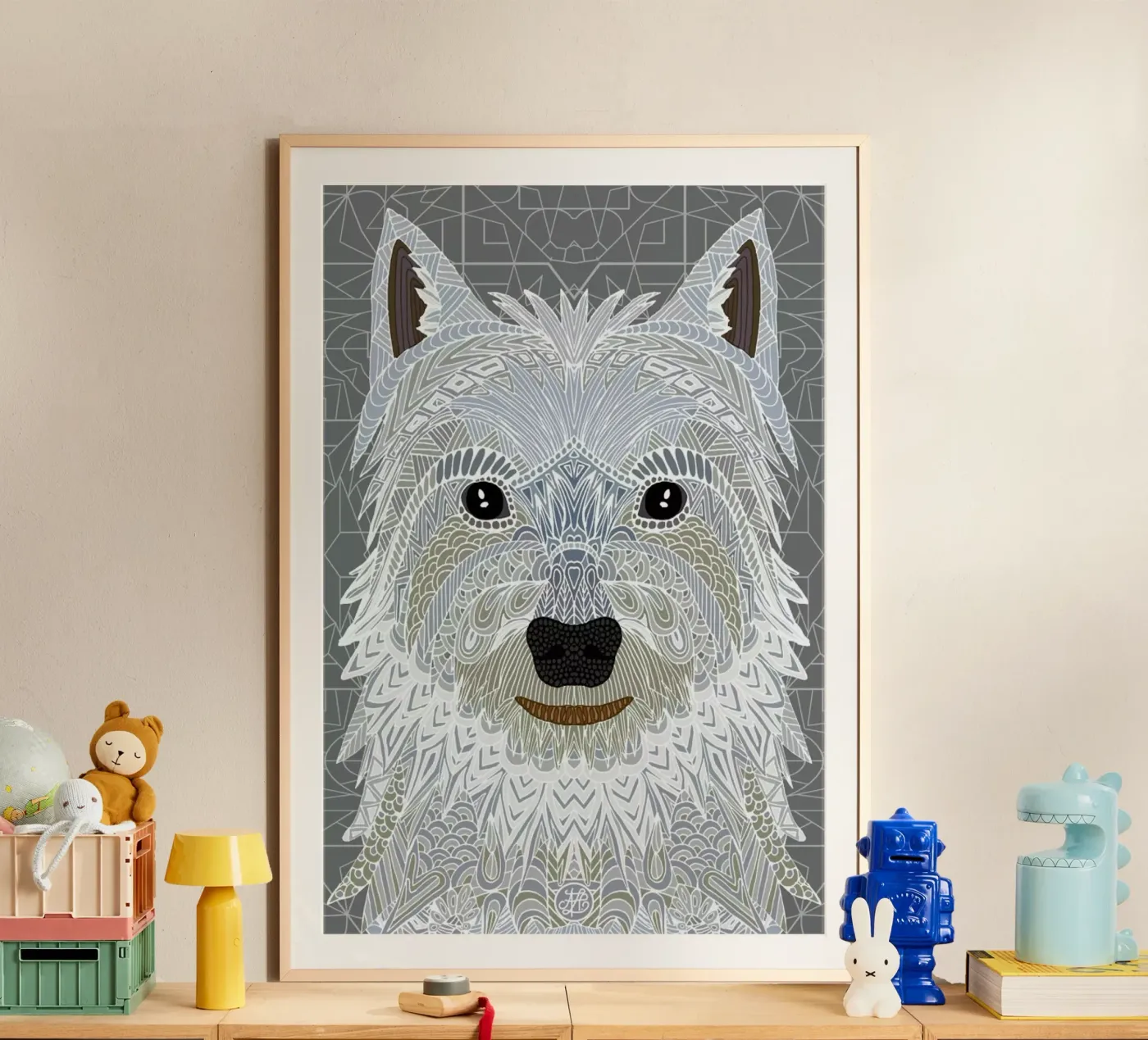 Westie poster da Angelika Parker