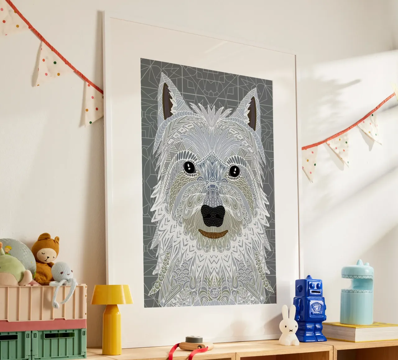 Westie poster da Angelika Parker