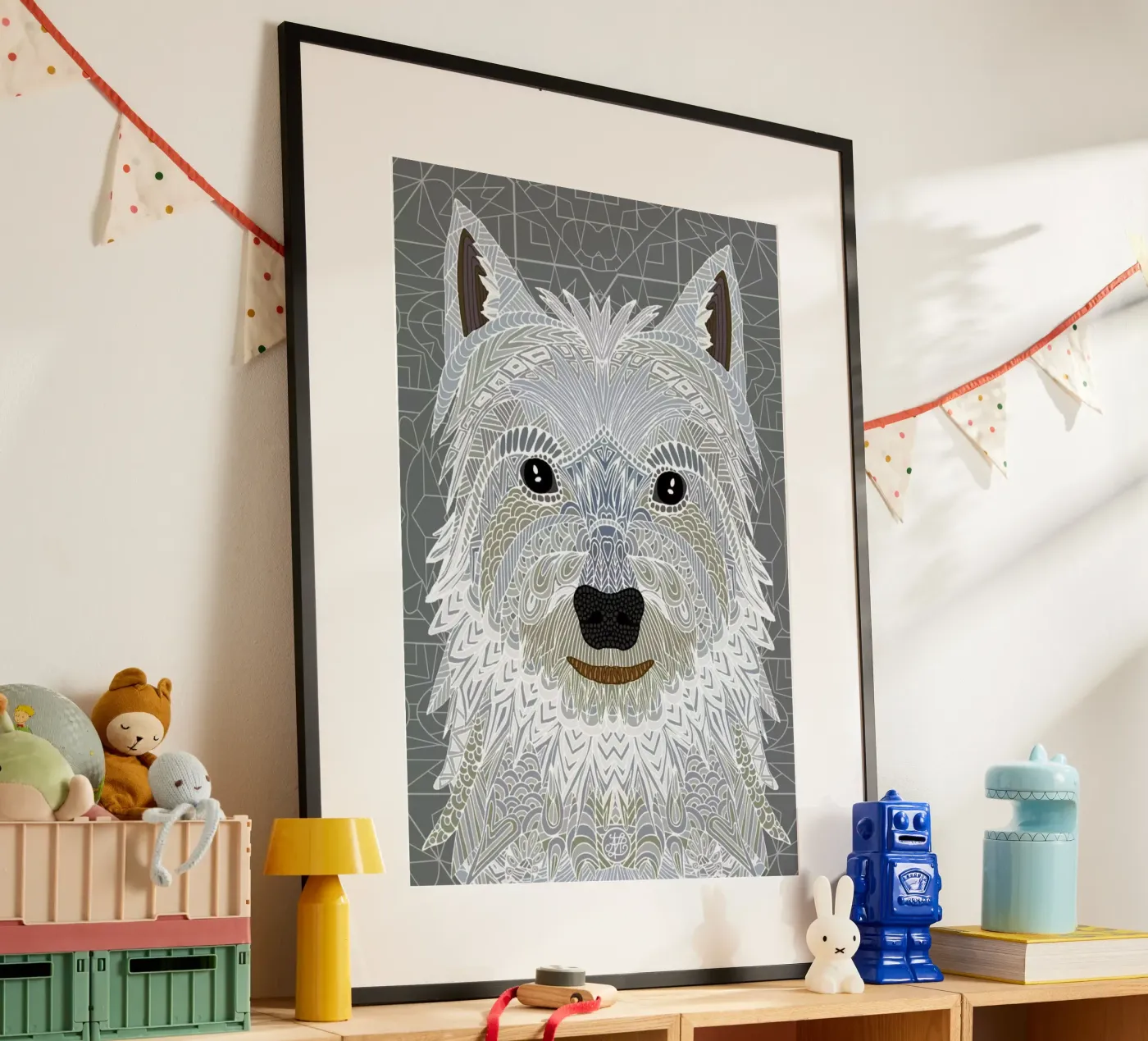 Westie poster da Angelika Parker