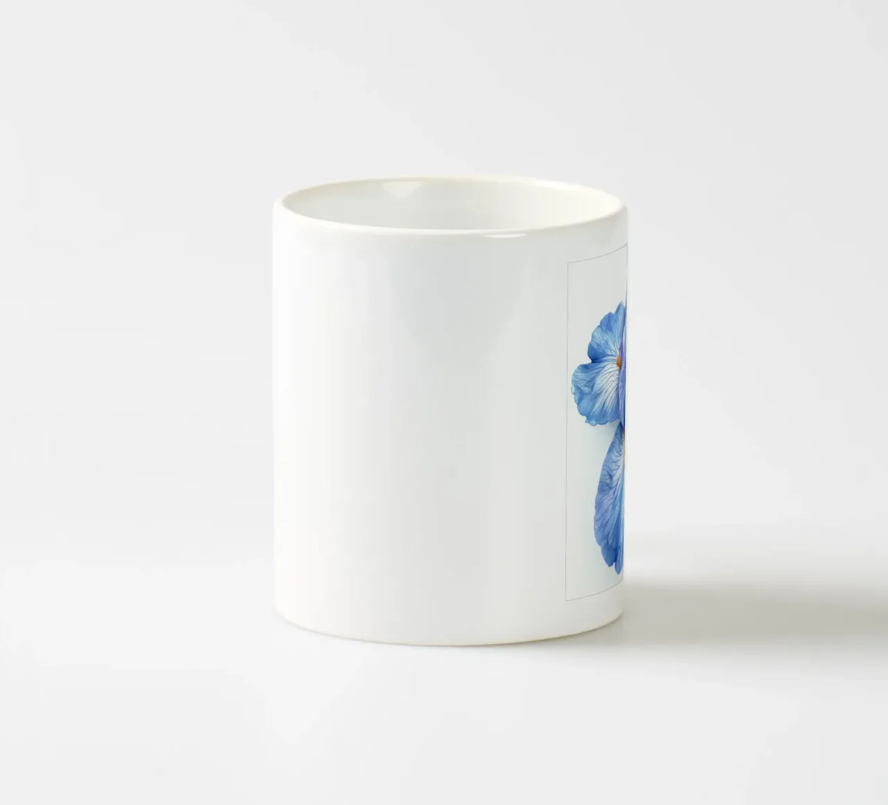 Fiore di iris 1 tazza in ceramica da Bold Blooms
