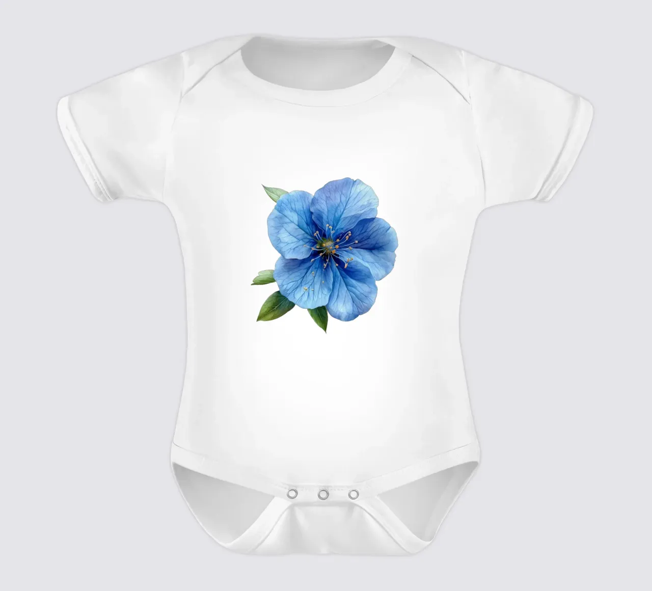 Jacobs Ladder Fiore 2 body neonato maniche corte da Bold Blooms