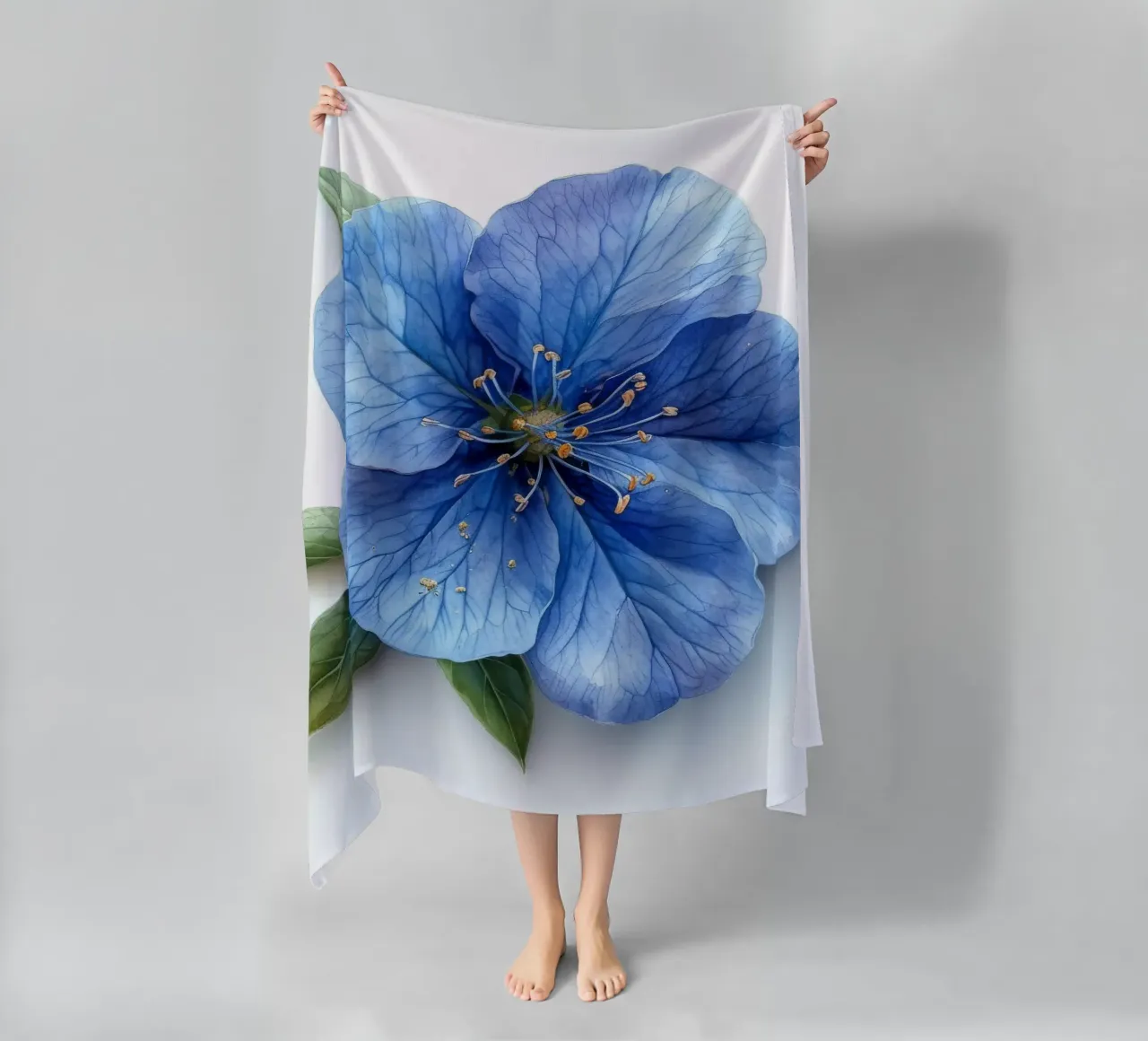 Jacobs Ladder Fiore 2 telo mare da Bold Blooms
