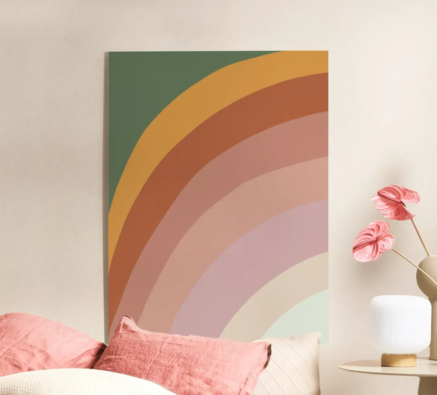 Rainbow II acrylic glass by GigiRosado