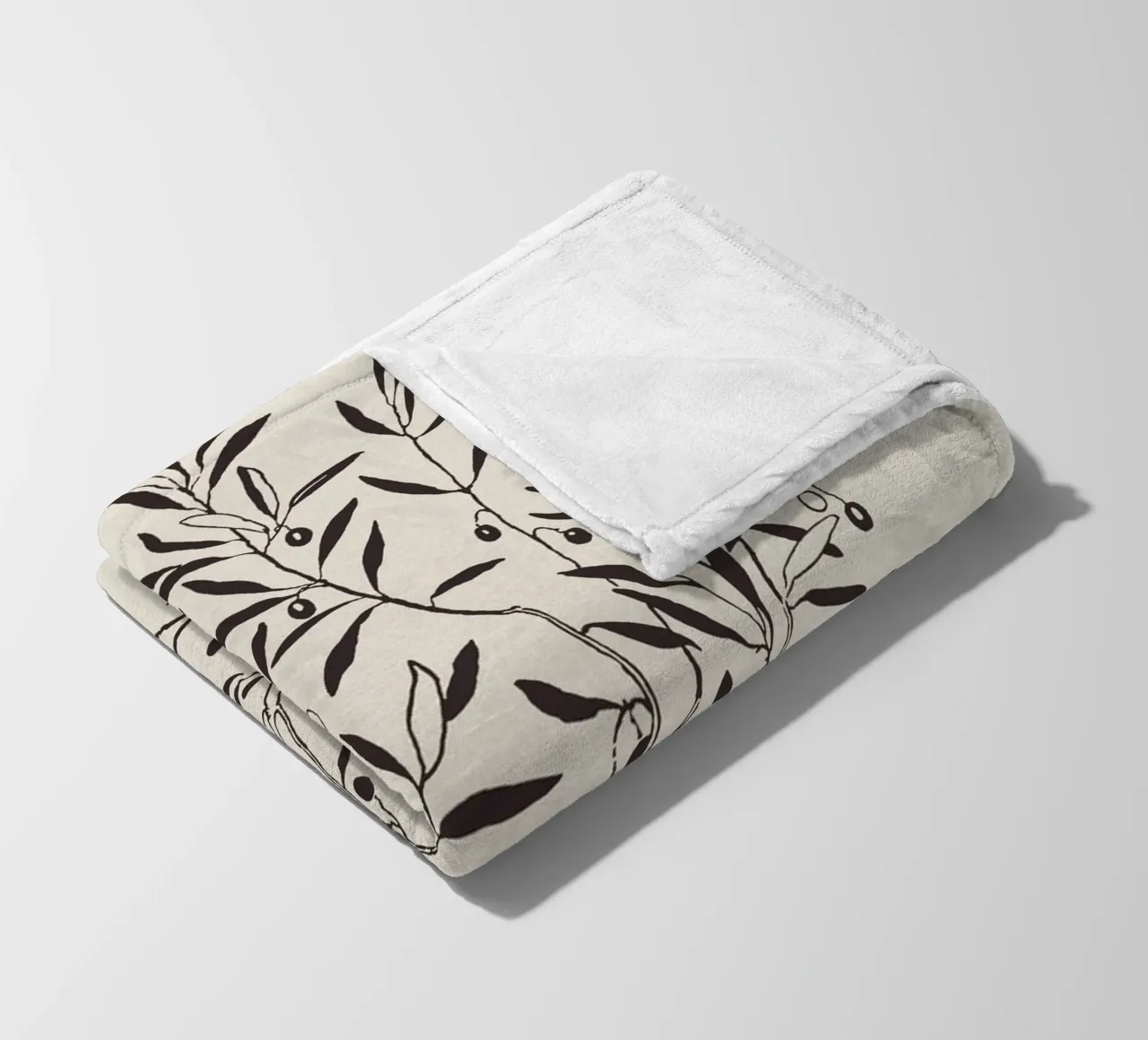 Olive Branch Sketch no. 3 coperta in pile da apoloprints