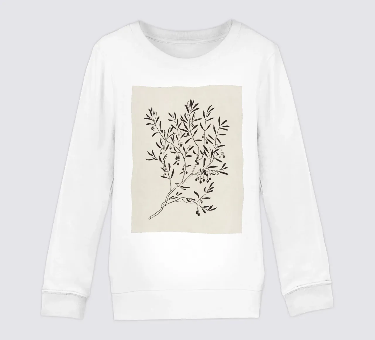 Olive Branch Sketch no. 3 felpa bambino da apoloprints