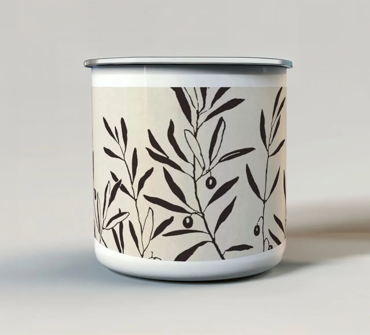 Olive Branch Sketch no. 3 tazza in smalto da apoloprints