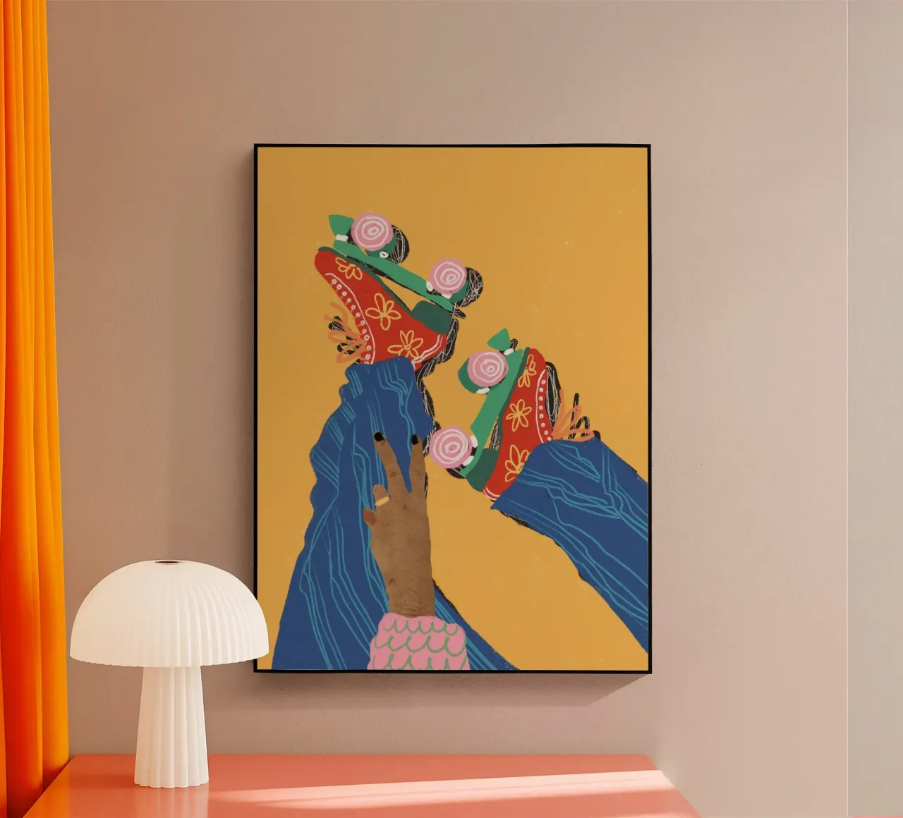 Roller skater plexiglass da GigiRosado