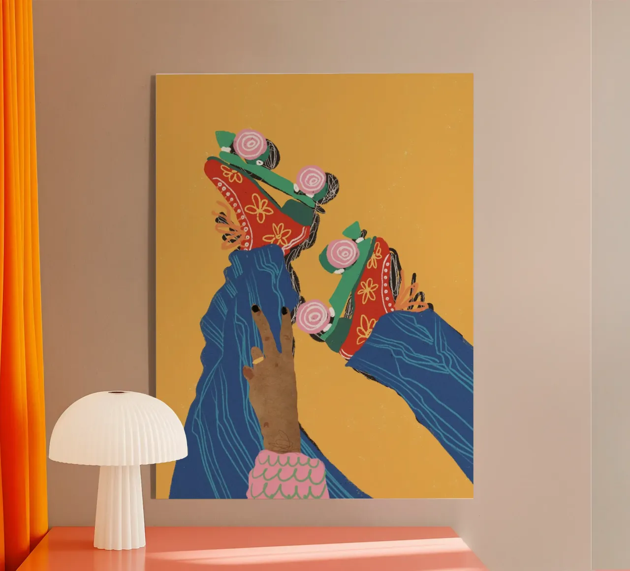 Roller skater plexiglass da GigiRosado