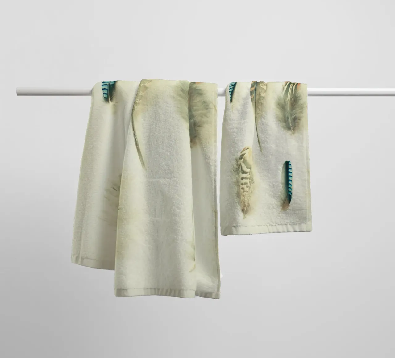 The Feather Collection towel by Cassia Beck Photography