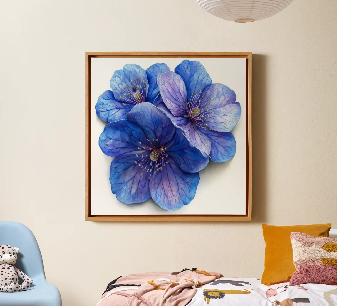 Jacobs-Leiter Blume 3 Leinwand von Bold Blooms