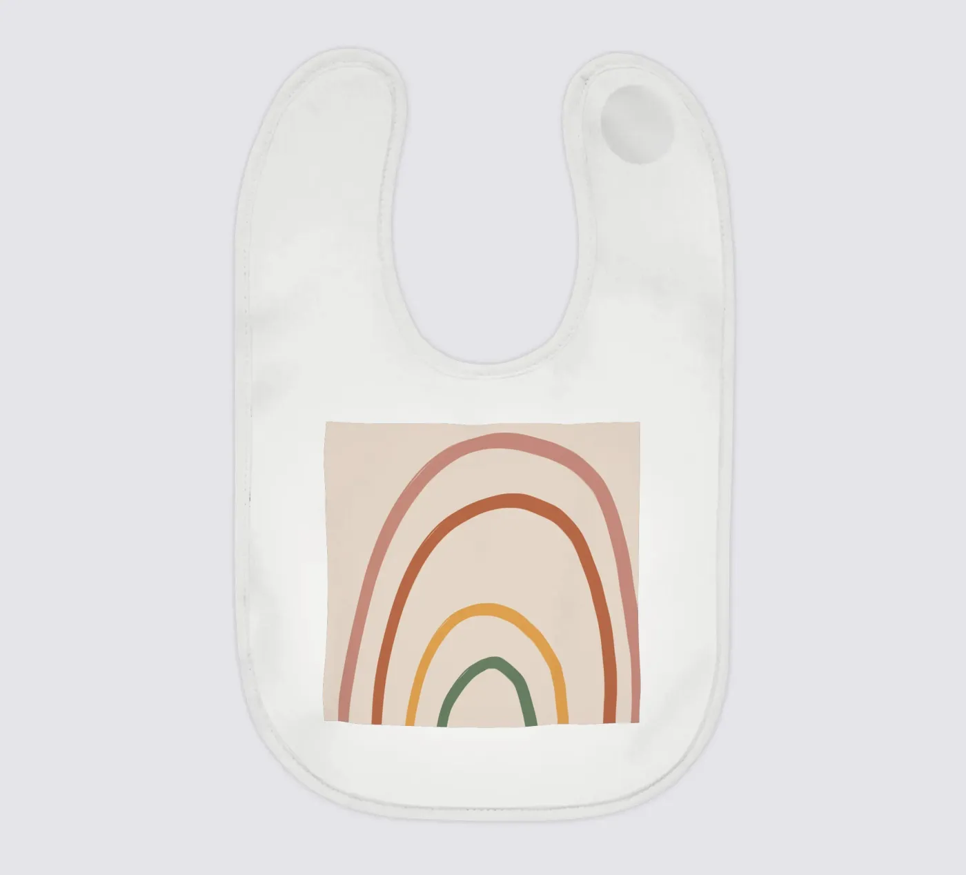 Mini rainbow baby slabbetje van GigiRosado