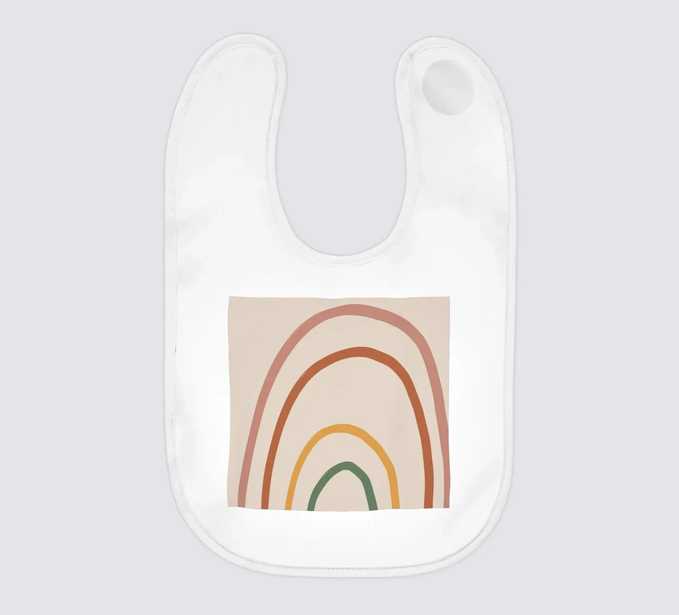 Mini rainbow baby slabbetje van GigiRosado