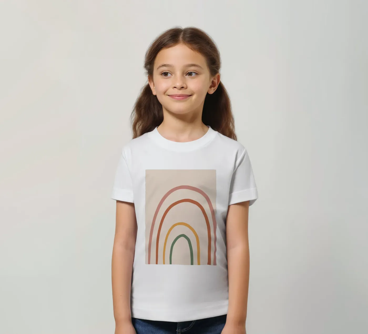 Mini rainbow t-shirt bambini da GigiRosado