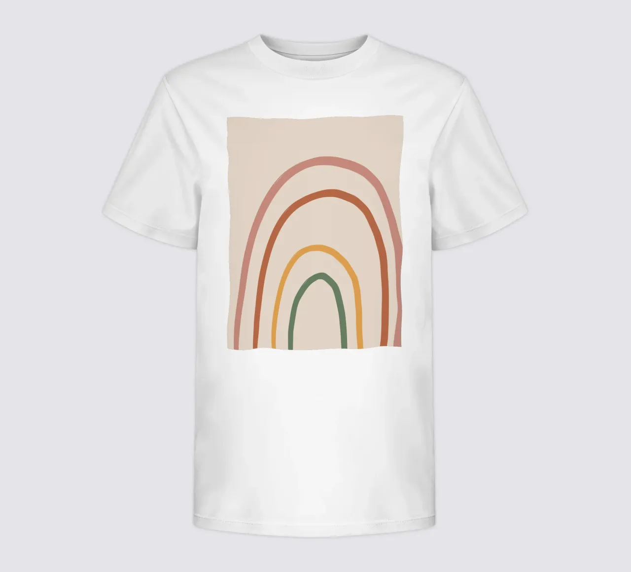 Mini rainbow t-shirt bambini da GigiRosado