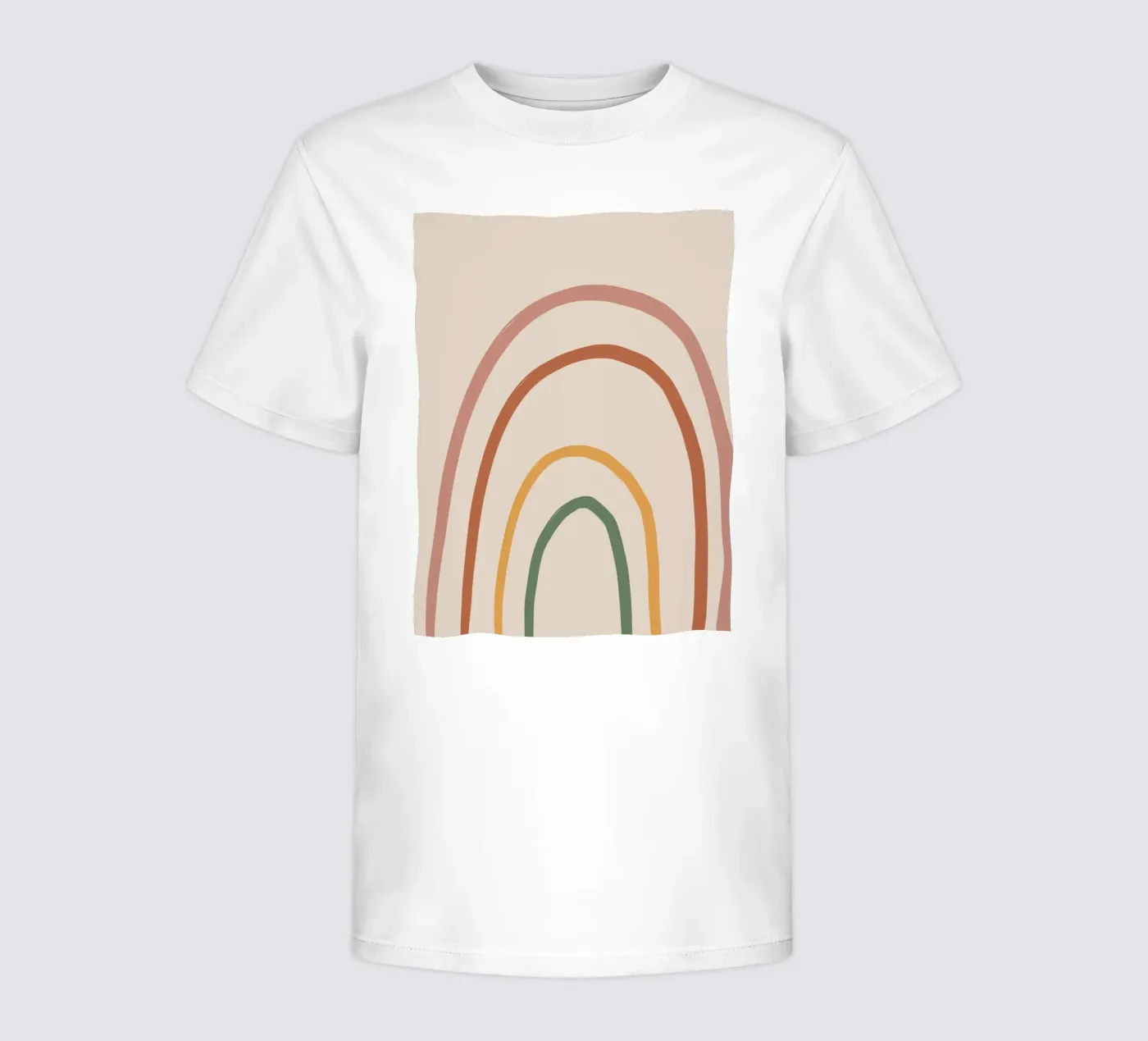 Mini rainbow t-shirt bambini da GigiRosado