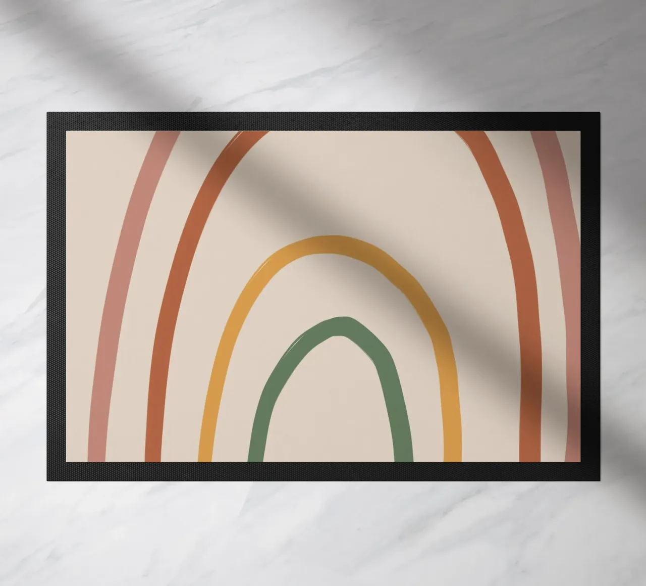 Mini rainbow deurmat van GigiRosado