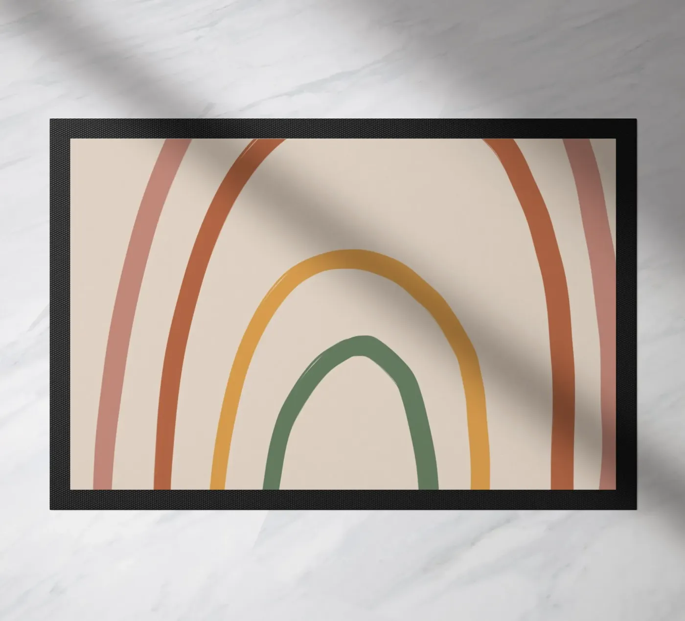 Mini rainbow deurmat van GigiRosado