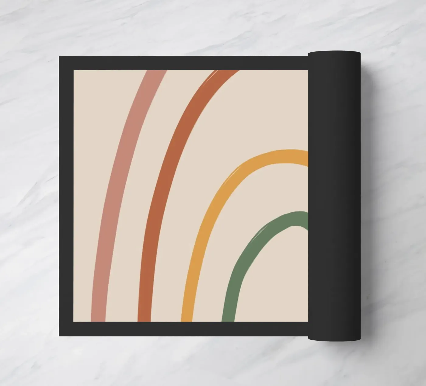 Mini rainbow deurmat van GigiRosado