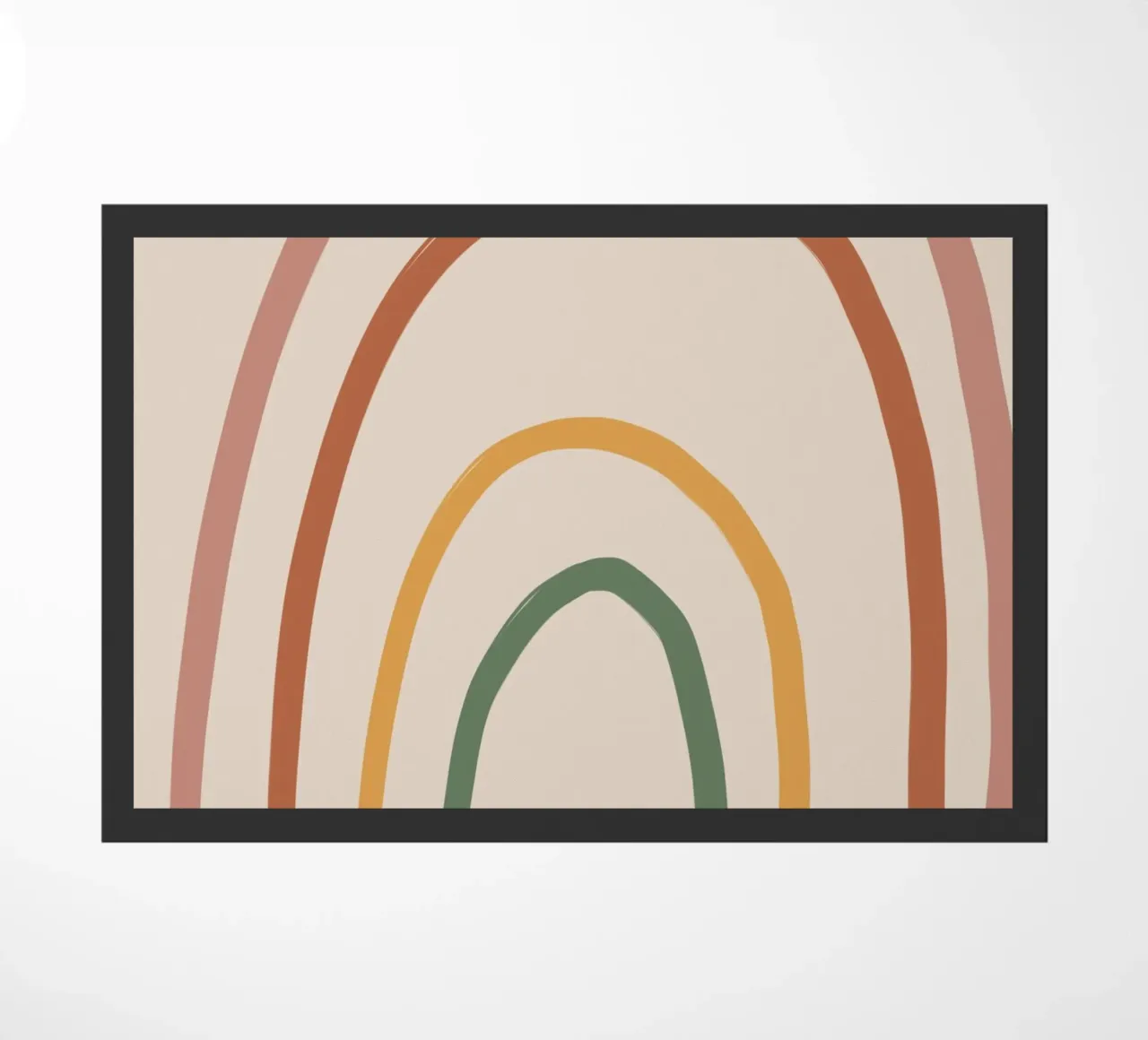 Mini rainbow deurmat van GigiRosado