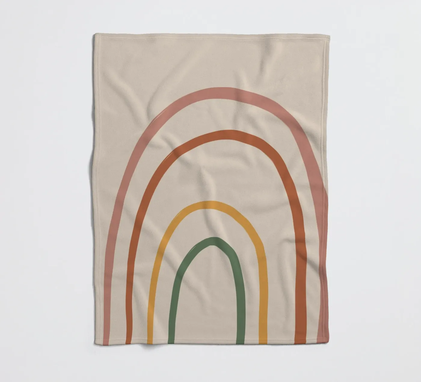 Mini rainbow Fleecedecke von GigiRosado