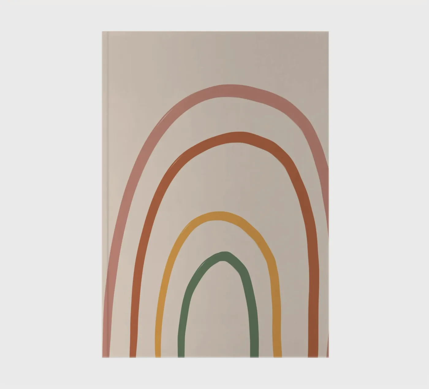 Mini rainbow notebook by GigiRosado