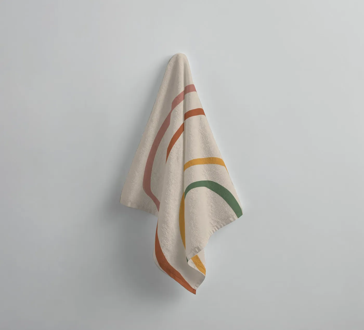 Mini rainbow towel by GigiRosado