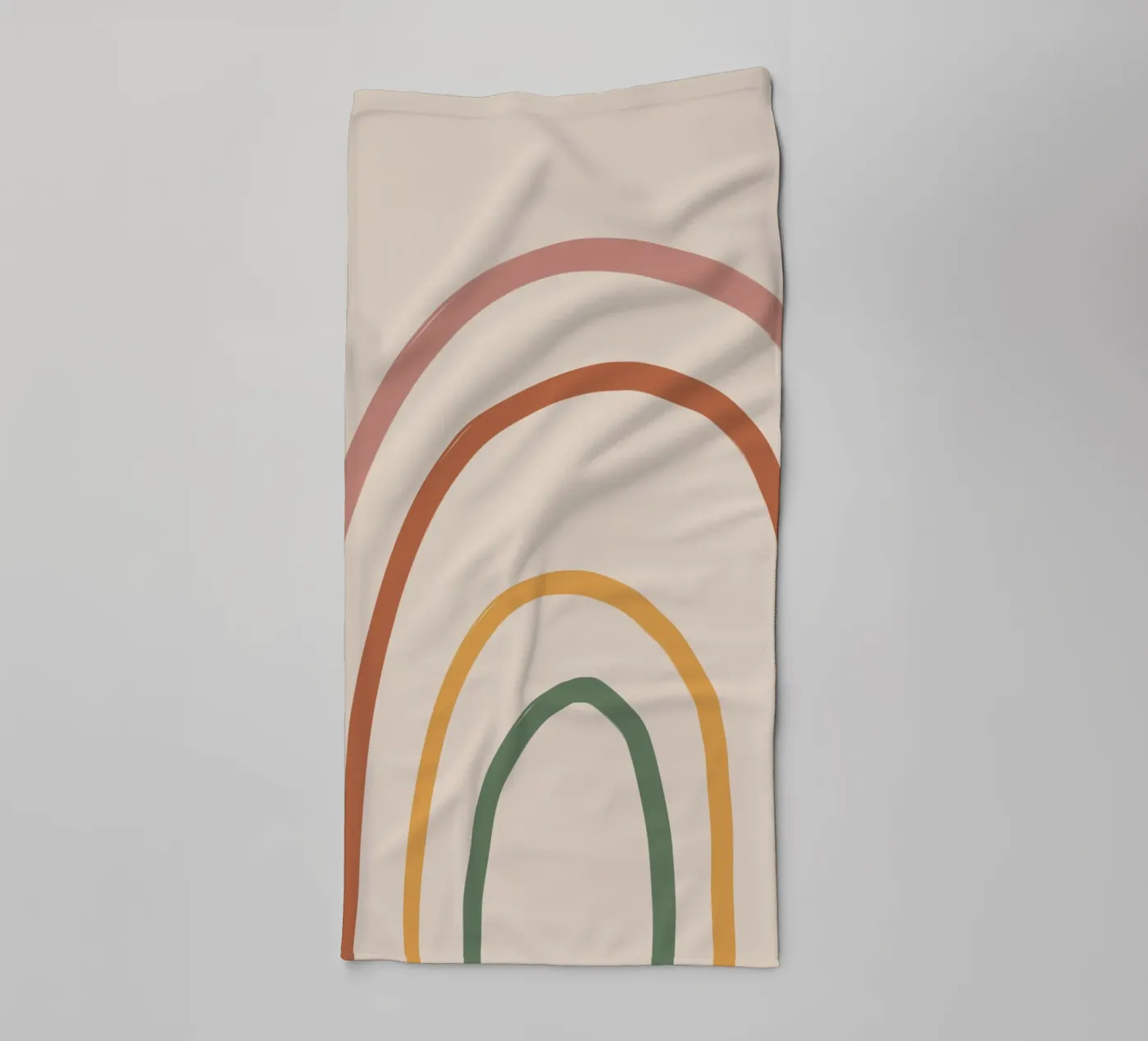 Mini rainbow towel by GigiRosado