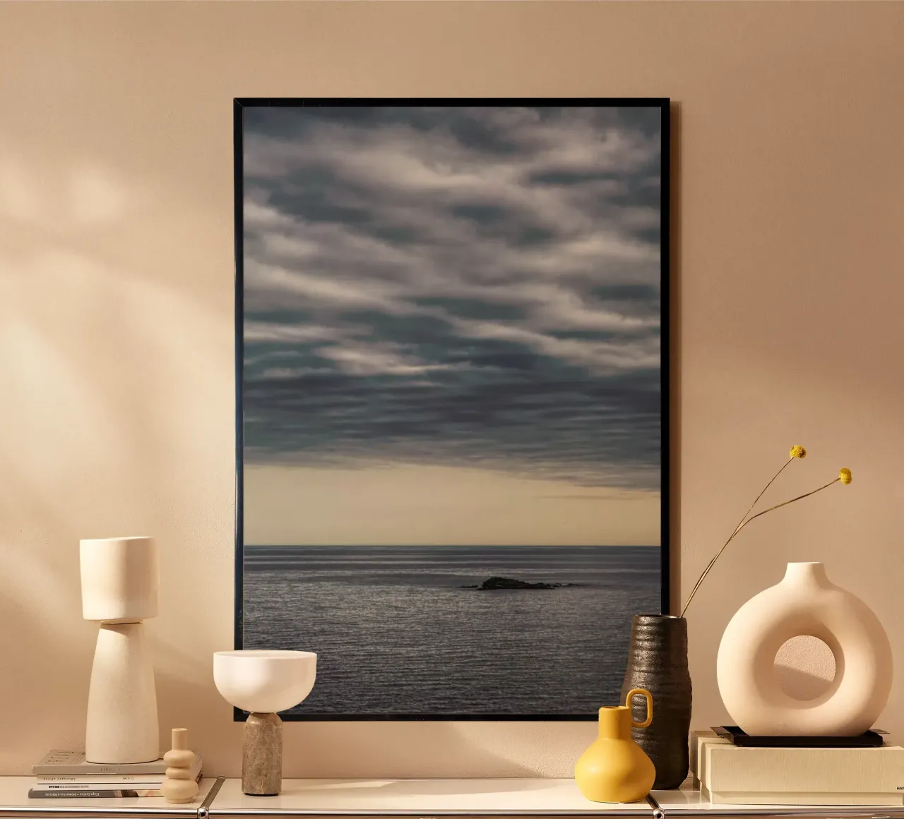 Let's Meet at the Horizon 1 carta hahnemühle da Nur Mut