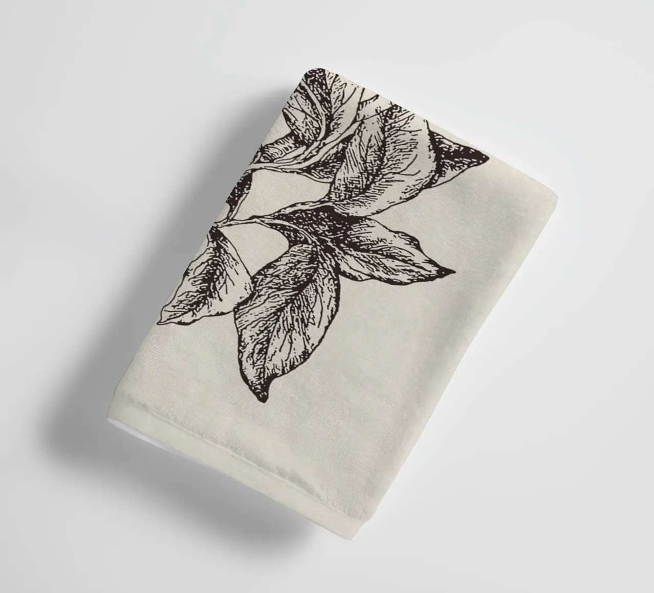 Pyrularia Botanical Sketch asciugamano da bagno da apoloprints