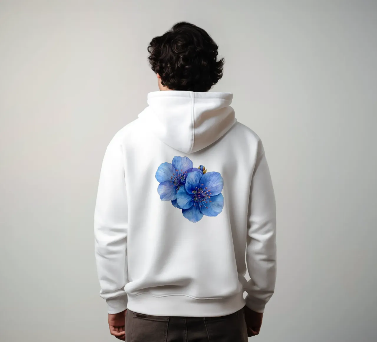 Jacobs Ladder Fiore 1 felpa con cappuccio da Bold Blooms