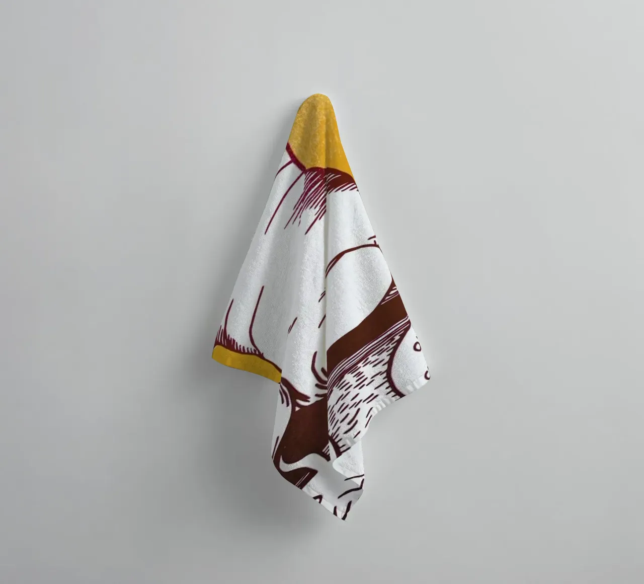 You Smell towel by Anna Fietta