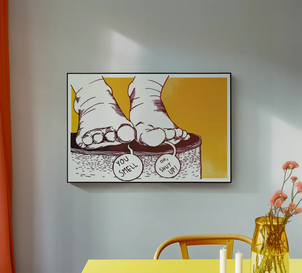 You Smell plexiglass da Anna Fietta