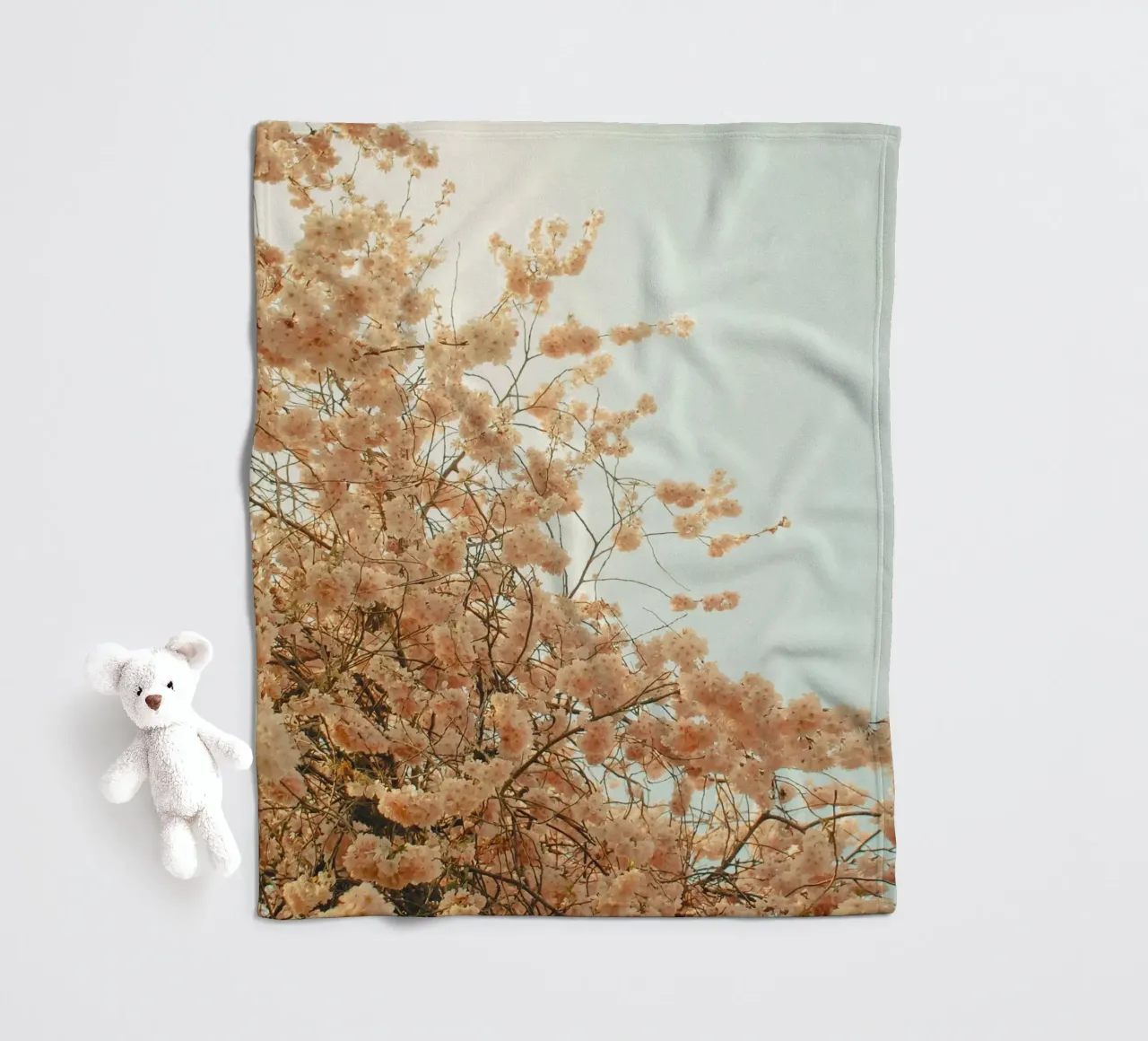 Der Frühling ist da Fleecedecke von Cassia Beck Photography