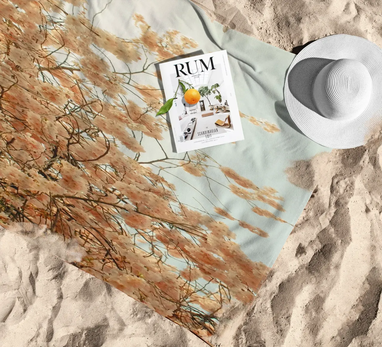 Spring is Here beach towel by Cassia Beck Photography