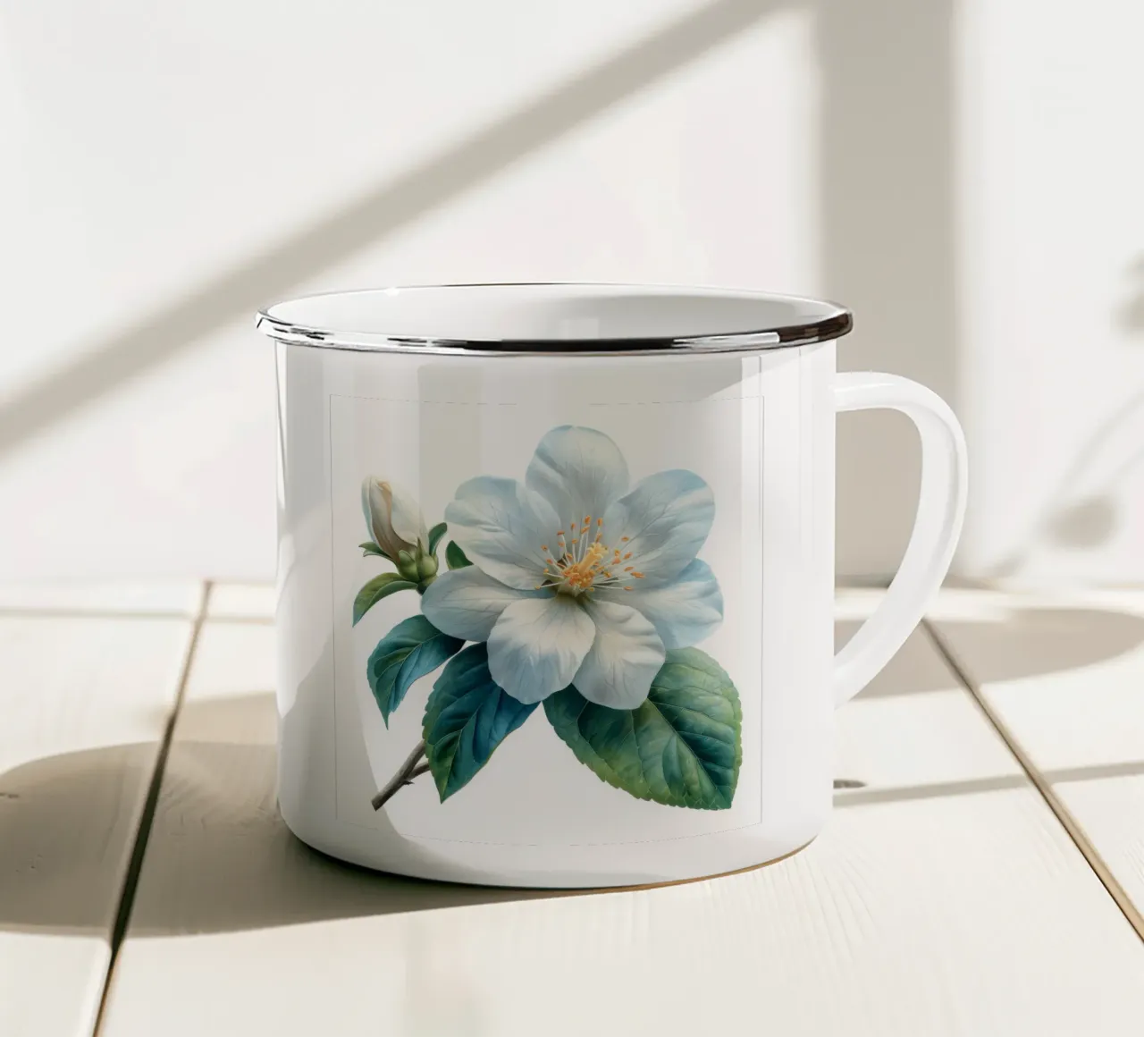Fiore di gelsomino 3 tazza in smalto da Bold Blooms