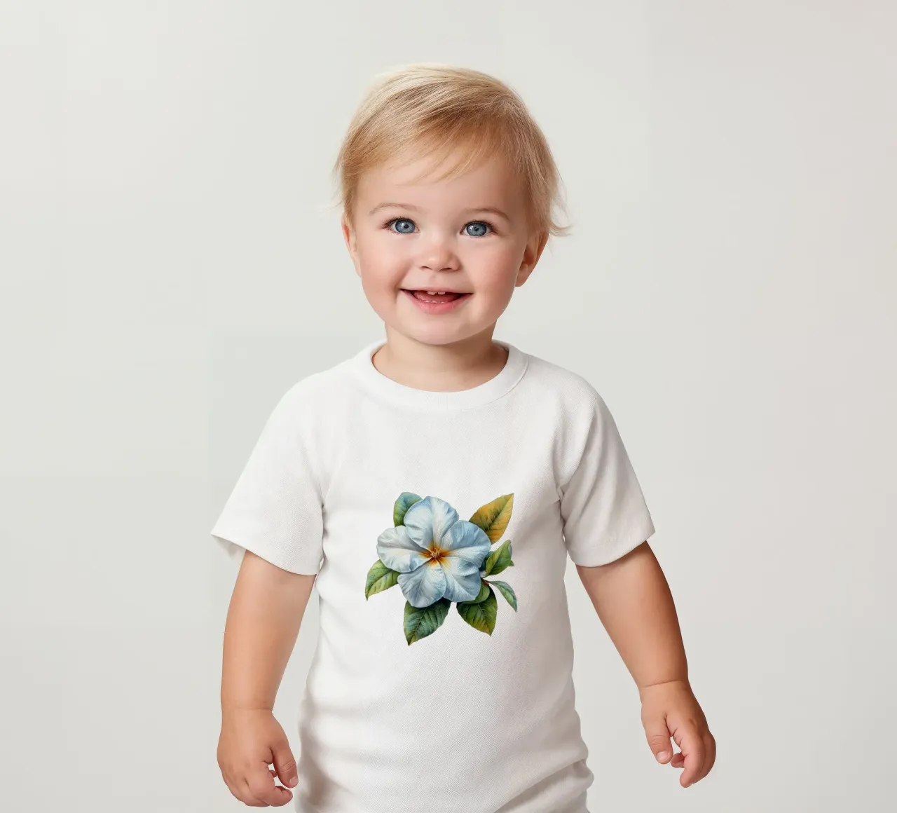Fiore di gelsomino 4 maglietta neonato da Bold Blooms
