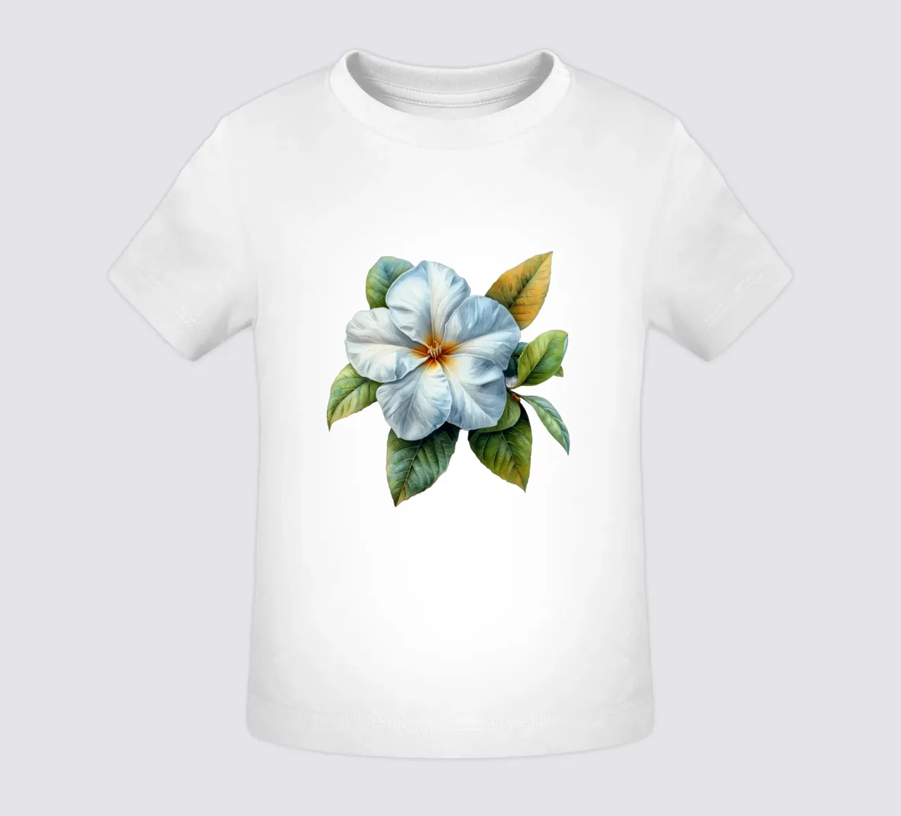 Fiore di gelsomino 4 maglietta neonato da Bold Blooms