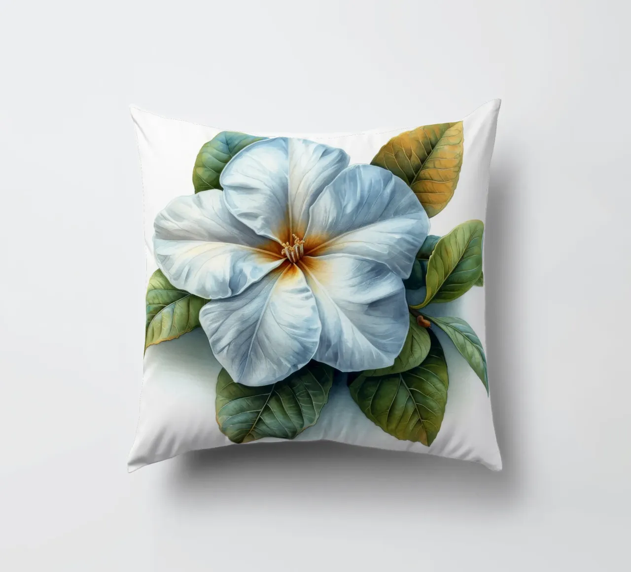 Fiore di gelsomino 4 cuscino da Bold Blooms