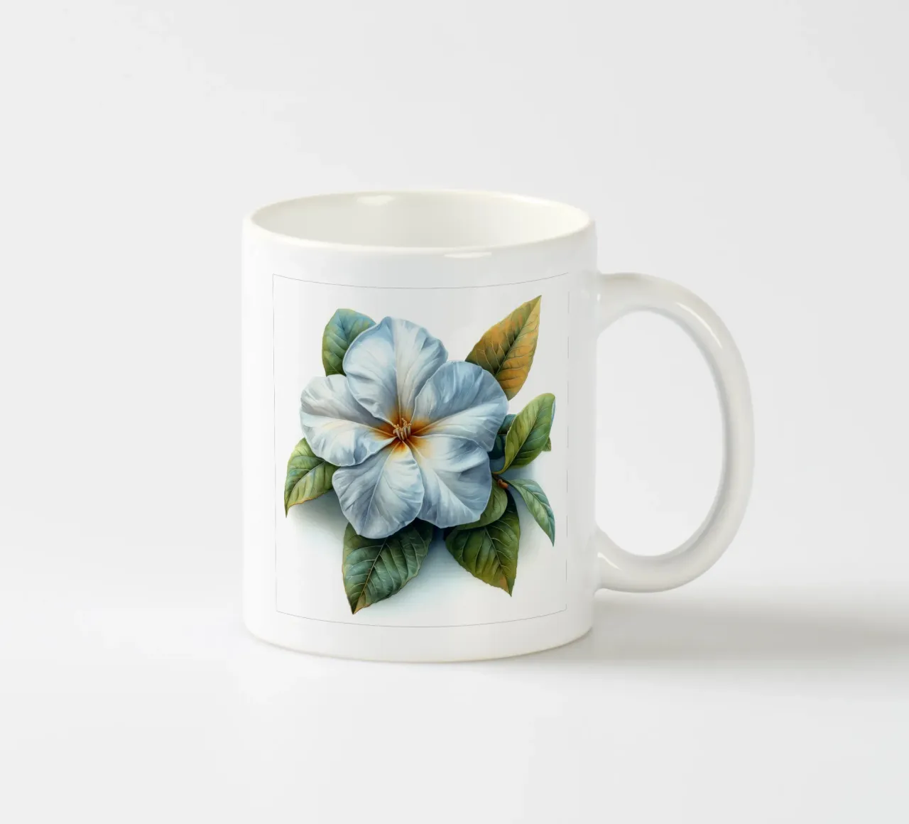Fiore di gelsomino 4 tazza in ceramica da Bold Blooms