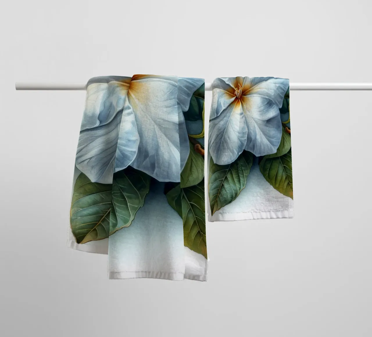 Fiore di gelsomino 4 asciugamano da bagno da Bold Blooms