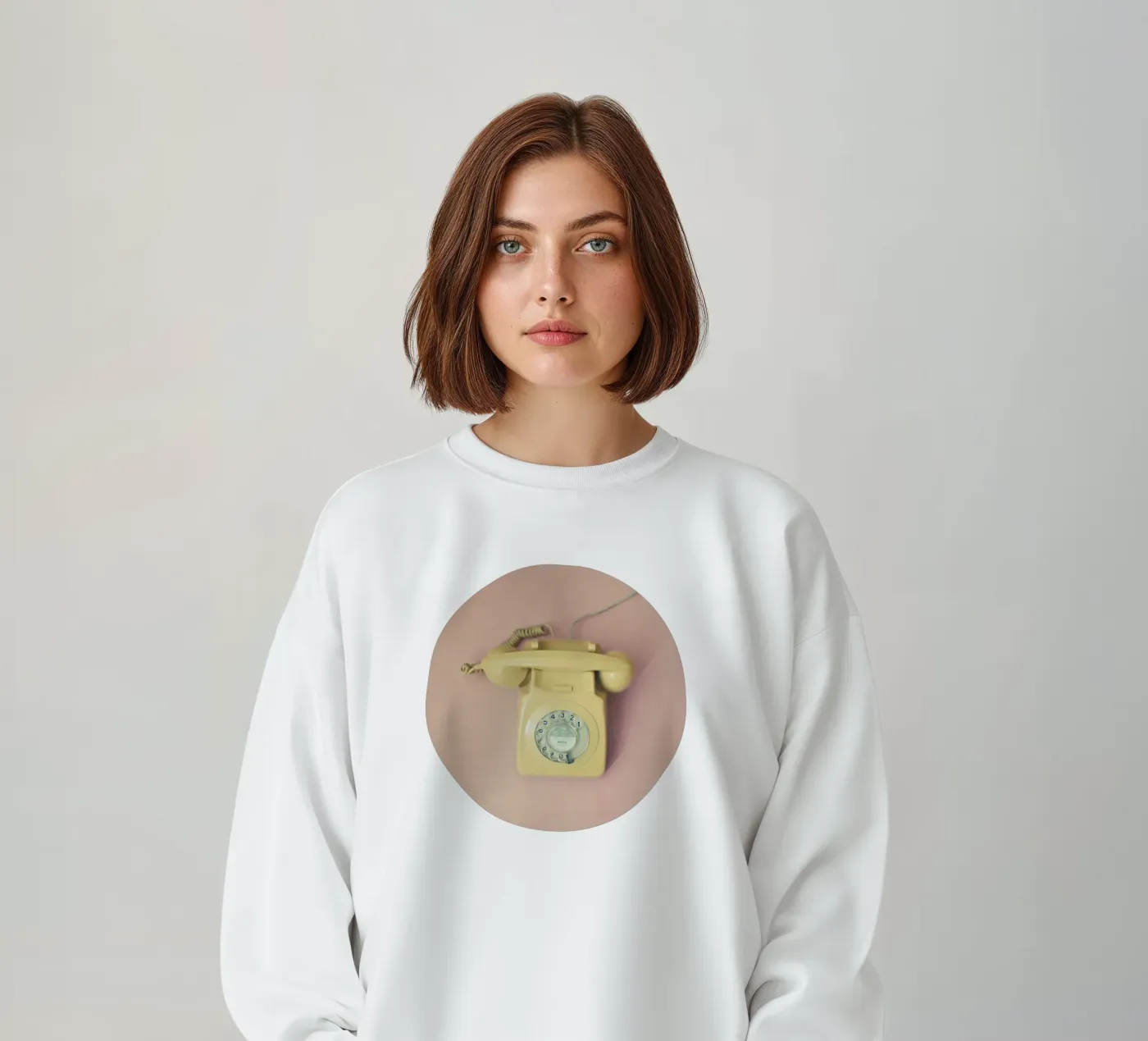 Hello sweatshirt by Cassia Beck Photography
