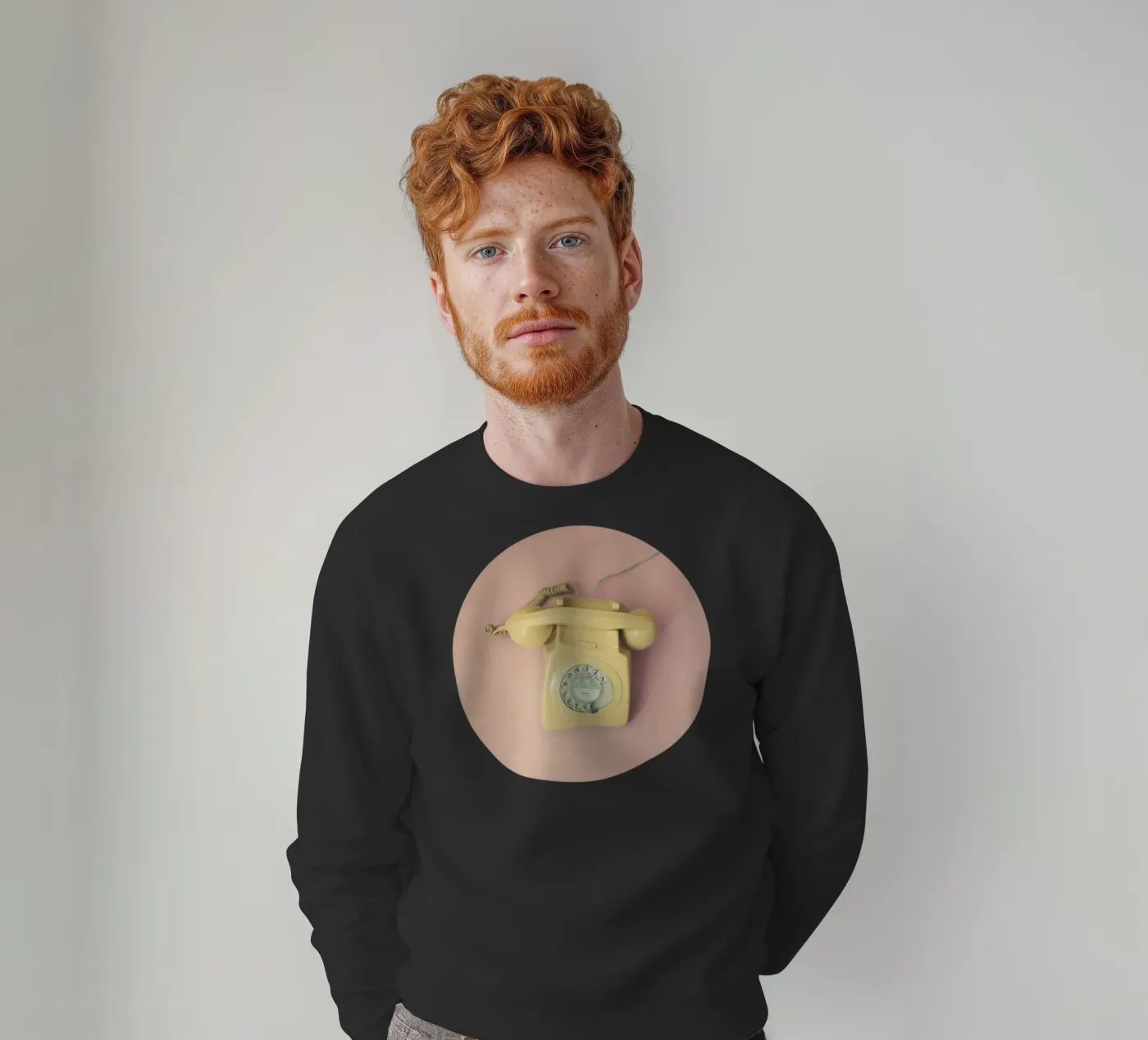 Hello sweatshirt by Cassia Beck Photography