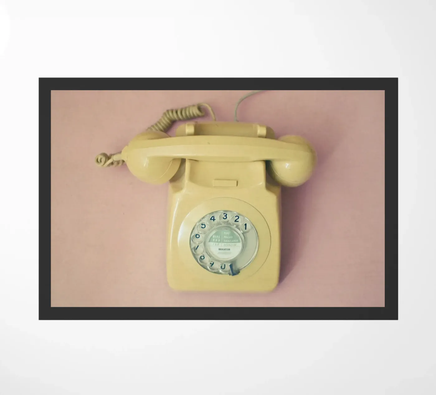 Hello doormat by Cassia Beck Photography