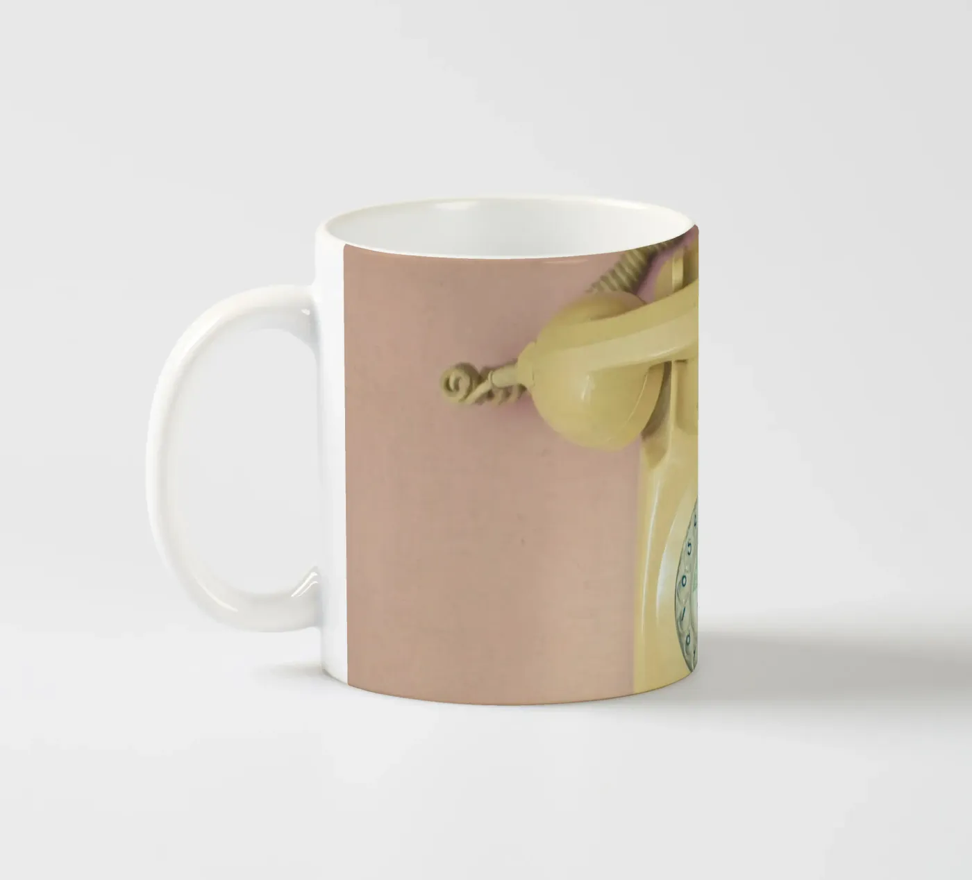 Hello ceramic mug by Cassia Beck Photography