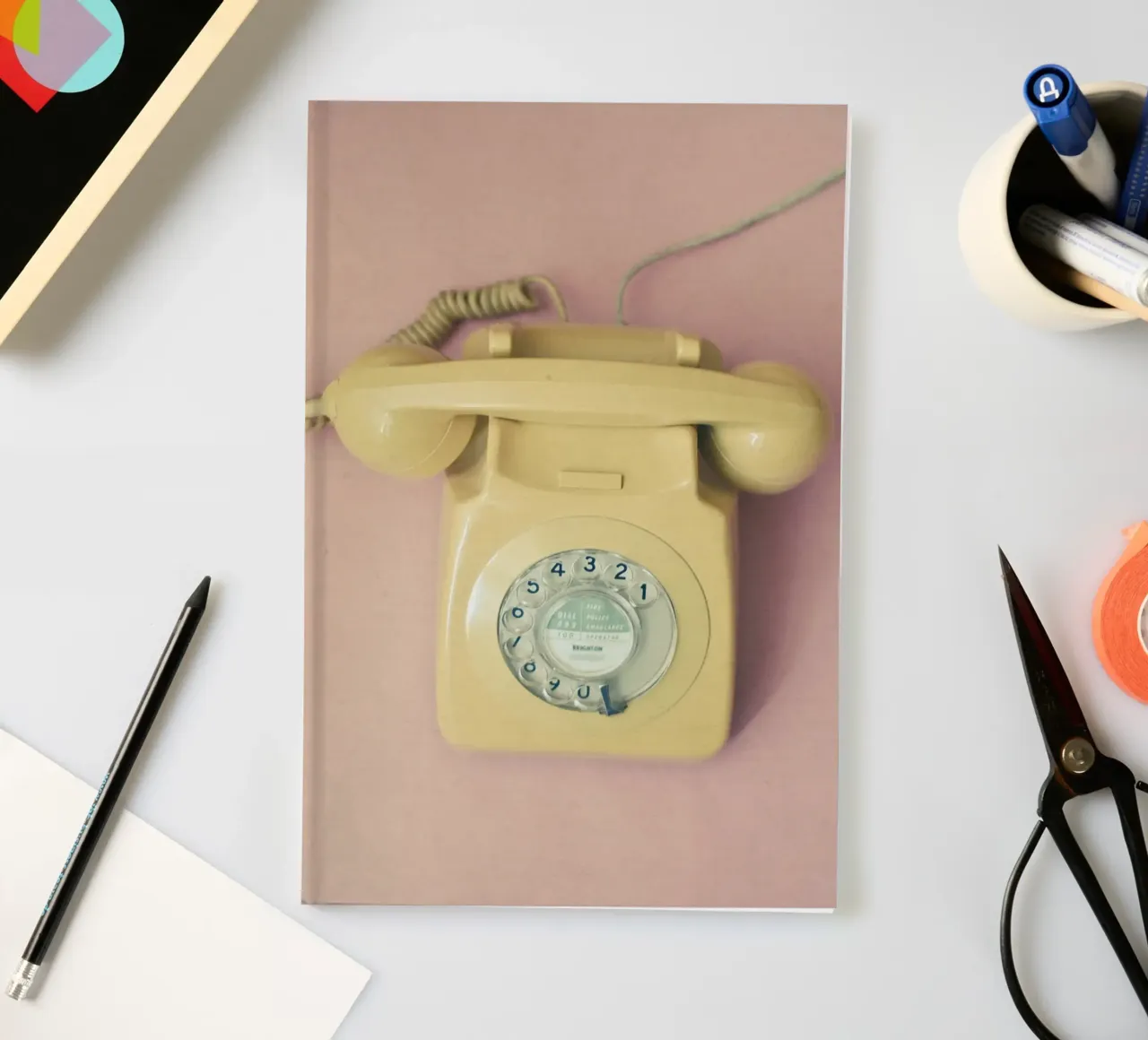 Hello notebook by Cassia Beck Photography