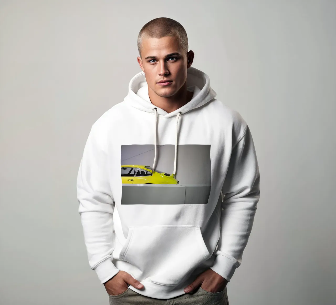 Porsche felpa con cappuccio da Flo Klein
