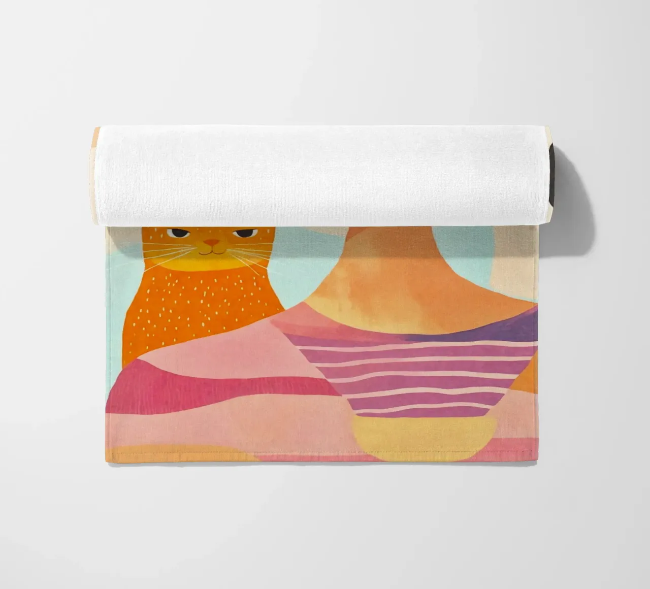 Tagliare la donna gatto telo mare da Andrea Haase Modern Home