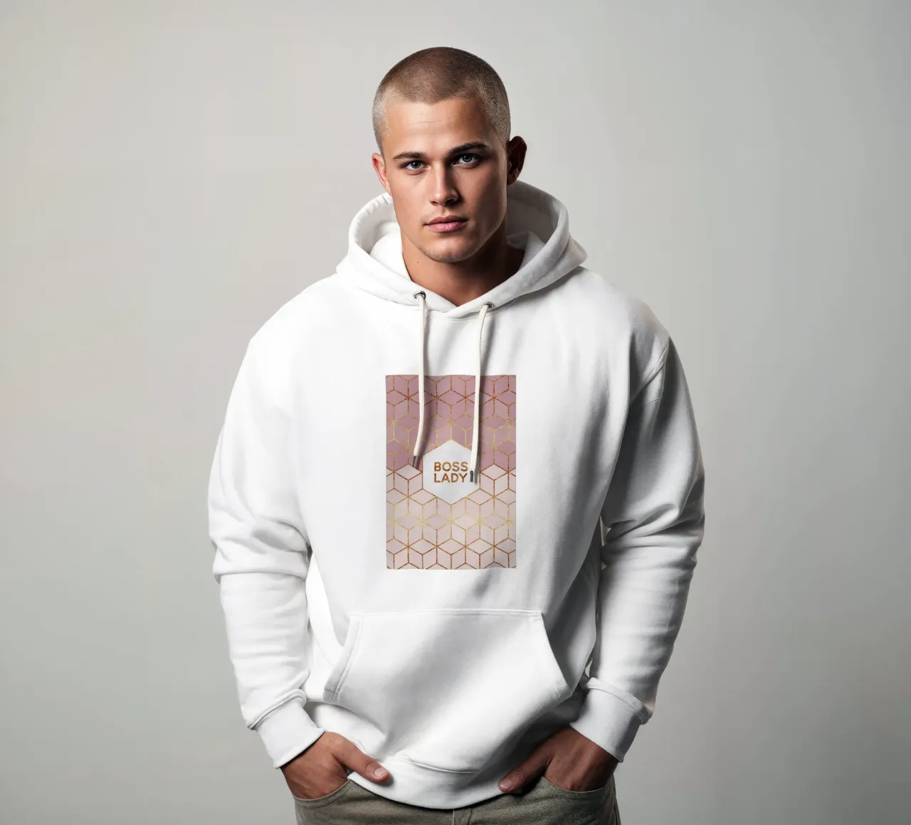 Boss Lady hoodie by Elisabeth Fredriksson